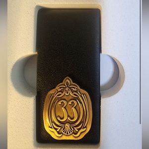 Disney club 33 money clip with box